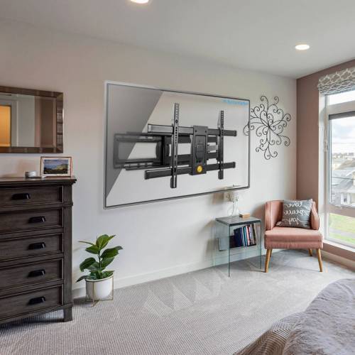 Наклонно-поворотный кронштейн Kromax DIX-30 black — Диагональ экрана: 32–65″ — Onbir.kg Бишкек, Кыргызстан