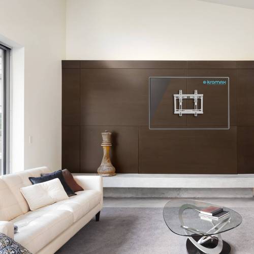 Настенный наклонный кронштейн Kromax IDEAL-6 white — Назначение: для телевизоров — Onbir.kg Бишкек, Кыргызстан