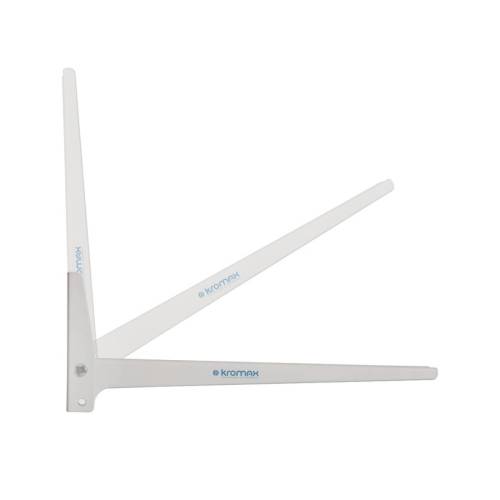 Настенный фиксированный кронштейн Kromax MICRO-4 White — Регулировка: фиксированный — Onbir.kg Бишкек, Кыргызстан