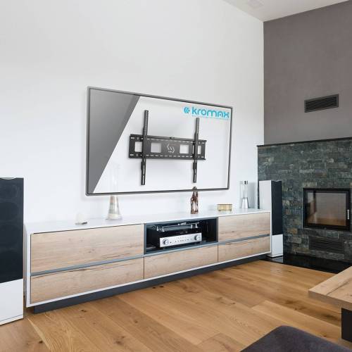 Настенный фиксированный кронштейн Kromax STAR-1 Black — Назначение: для телевизоров — Onbir.kg Бишкек, Кыргызстан