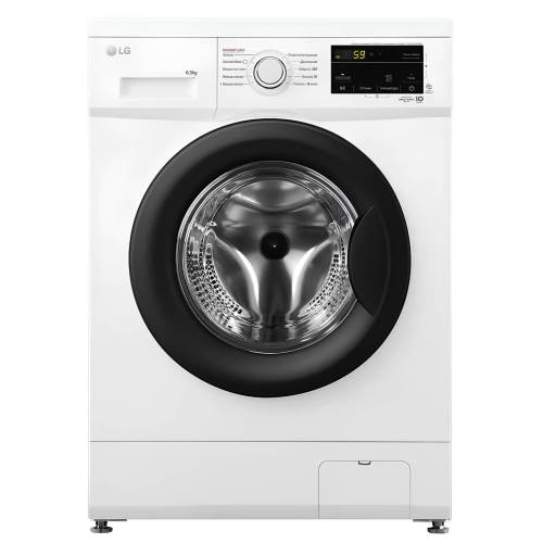 Стиральная машина LG F2J3WS8W, 6.5 кг, инверторный мотор, с функцией пара, белая. Купить с доставкой в Бишкеке