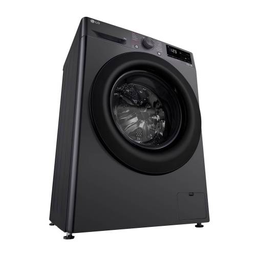 Стиральная машина LG F2V3PS6J — элегантный черный дизайн, 8 кг, технология AI DD™, инверторный мотор. Заказать в Бишкеке