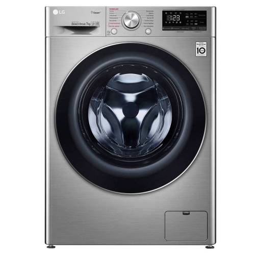 LG F2V5HS2S — стиральная машина с загрузкой 7 кг и технологией AI DD, купить в Бишкеке
