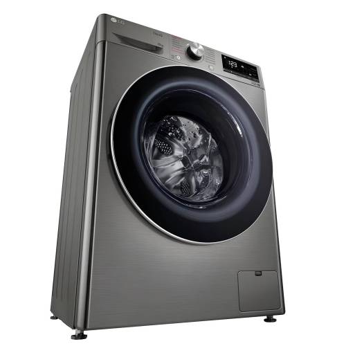 LG F2V5PS2S стиральная машина с функцией пара и технологией AI DD™, 8 кг, серебристо-платиновый. Заказать в Бишкеке