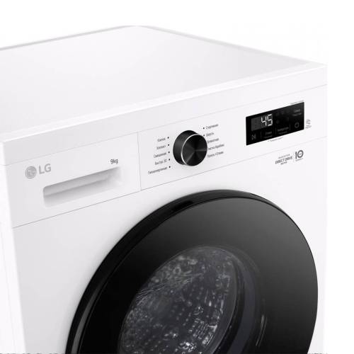 Стиральная машина LG F2Y1VS5W — до 9 кг, с функцией пара Steam и обновлённым дизайном, заказать онлайн в Бишкеке