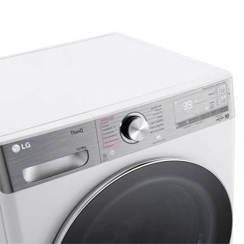 LG F4V9LD2W — Steam+™ уменьшает складки и обеспечивает гигиену (удаление до 99,9% аллергенов в Allergy Care)