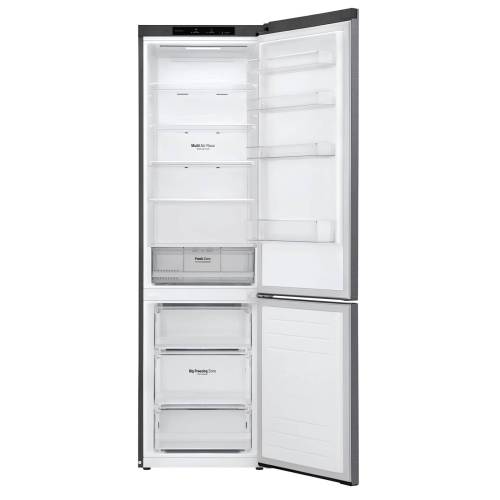 Холодильник LG GC-B509SLCL, 384 л, серый, с нижней морозильной камерой и DoorCooling⁺™. Заказать с доставкой в Бишкеке