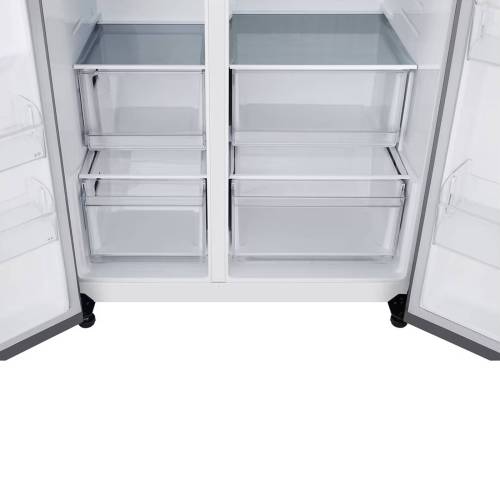 LG GC-B257KMHW — годовое энергопотребление 420 кВт·ч и низкий уровень шума 36 дБ, заказать онлайн