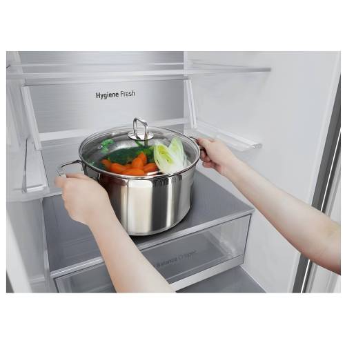 LG GC-B459FTPW: холодильник с инверторным компрессором, 344 л, DoorCooling+, черный. Заказать в Бишкеке