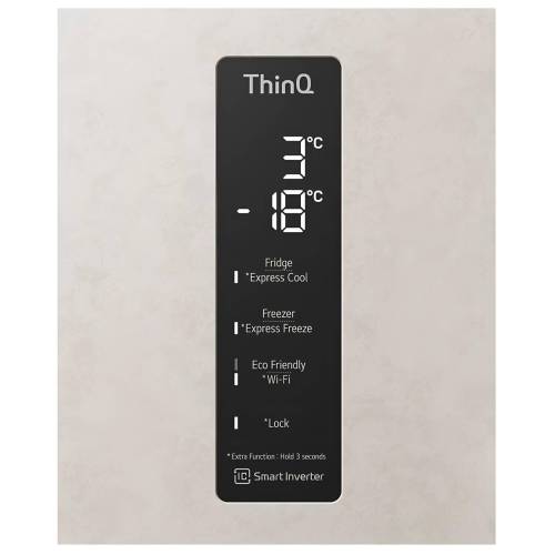 Холодильник LG GC-B459MEWM, 374л, с технологией DoorCooling+ и инверторным мотором, купить в Бишкеке с доставкой по Кыргызстану