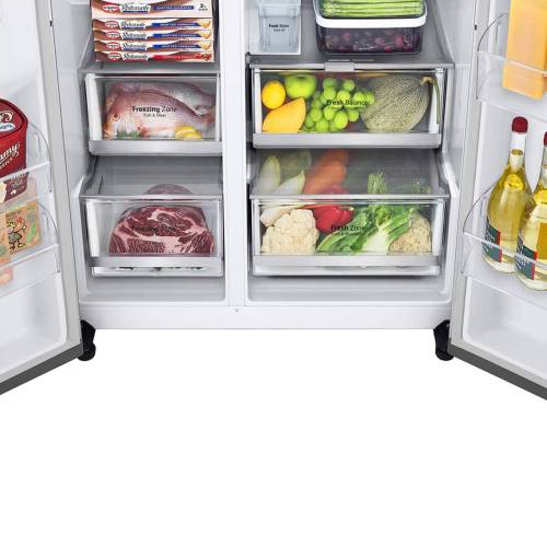 LG GC-J257CAEV — ящик FRESHBalancer™ с регулировкой влажности для овощей и фруктов, купить с доставкой по Кыргызстану