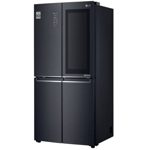 Холодильник LG GC-Q22FTBKL Side-by-Side — 458 л, черный, InstaView Door-in-Door. Заказать онлайн с доставкой по Кыргызстану