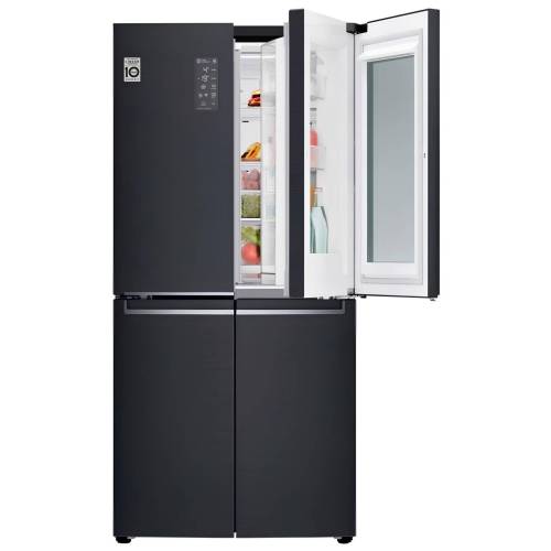 Холодильник LG GC-Q22FTBKL — 458 л, инверторный компрессор, прозрачная дверь InstaView. Заказать онлайн в Бишкеке