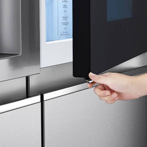 LG GC-X257CAEV — стильный корпус «благородная сталь», габариты 913×1790×735 мм, вес 131 кг, купить онлайн в Бишкеке