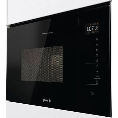 Микроволновая печь Gorenje BMI251SG3BG с грилем и стильным дизайном. Доступна для покупки в Бишкеке.