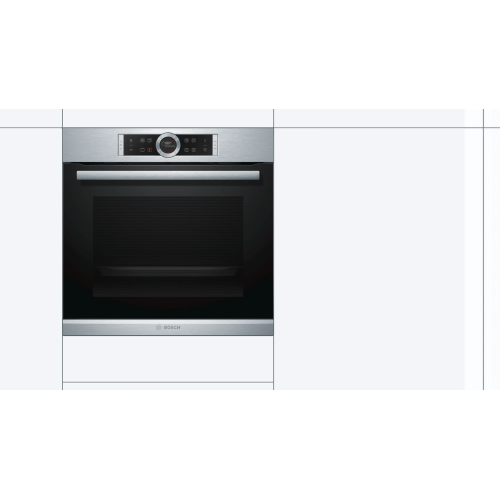 Купить Духовка встраиваемая BOSCH HBG675BS1 в Бишкеке с доставкой заказать