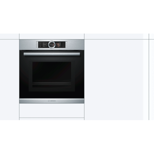Духовка встраиваемая BOSCH HMG636BS1 Купить в Бишкеке с доставкой заказать электрическая духовка встраиваемая BOSCH