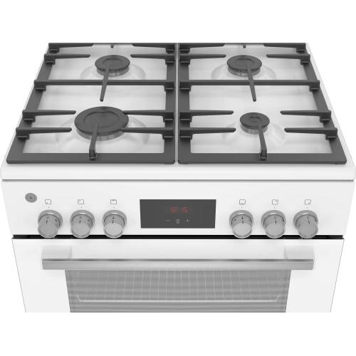 Bosch HGB330E20Q — белая кухонная плита с мощностью конфорок до 3 кВт — Onbir.kg Бишкек, Кыргызстан