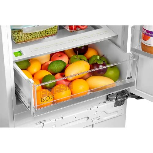 Встраиваемый холодильник Midea MDRE354FGF01M — белый, с объёмом 248 л и зоной свежести, купить в Бишкеке с доставкой по Кыргызстану