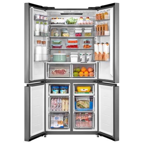 Midea MDRM691MIE46 — холодильник с управлением через смартфон, Platinum Fresh и суперзаморозкой, купить онлайн в Бишкеке