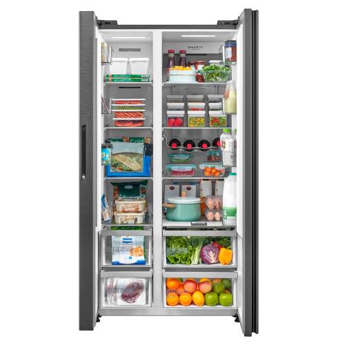 Midea MDRS791MIE28 с 8 полками из закаленного стекла и низким уровнем шума — заказать с доставкой в Бишкеке
