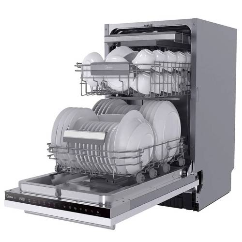 Midea MID45S720i — AquaStop, антибактериальный фильтр и ION DishFresh для полной гигиеничности, купить в Бишкеке