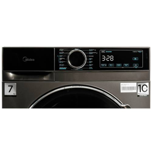 Midea MFA01W70B/T-C AVANT — предварительная стирка, дозагрузка белья, цифровое управление, заказать с доставкой в Кыргызстане