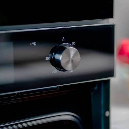 Встраиваемая духовка Midea MO72105GB — с утапливаемыми регуляторами, сенсорным дисплеем и блокировкой управления, заказать в Бишкеке