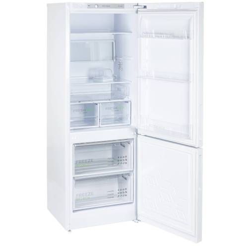 Бирюса 6134 — морозильная камера с 2 ящиками, ручное размораживание, минимальная температура −18 °C, мощность замораживания 5 кг/сутки, автономное сохранение холода до 12 часов.