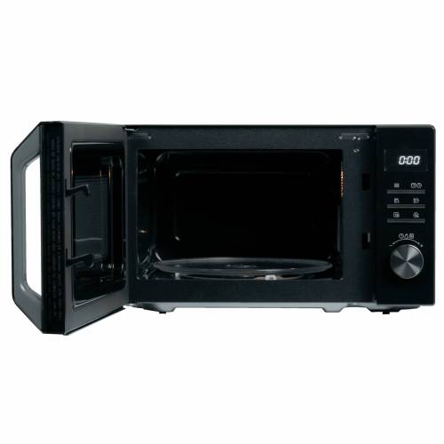 Midea AM720C2MV-B — черная СВЧ печь с электронно-механическим управлением и функцией разморозки. Заказать онлайн в Кыргызстане