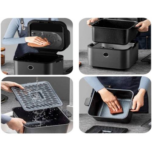 Аэрогриль Midea MAF-1075W — Объем чаши: 7 л — Onbir.kg Бишкек, Кыргызстан