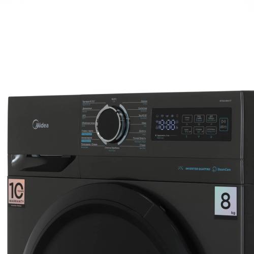 Стиральная машина Midea MF01814BS47/T инверторный двигатель купить Бишкек | ONBIR.KG