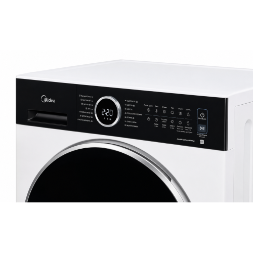 Стиральная машина с сушкой Midea MF205D80WB/W инверторный двигатель купить Кыргызстан | ONBIR.KG