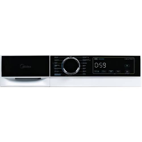 Стиральная машина Midea MFA01W70B/W-C — черный или белый цвет, максимальная температура 90°C, инверторный мотор. Купить с доставкой по Бишкеку