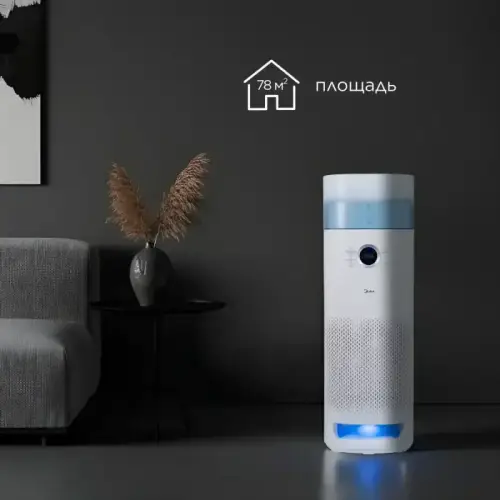 Очиститель воздуха Midea KJ600F-LM1S PM2.5 VOC датчики купить Кыргызстан | ONBIR.KG
