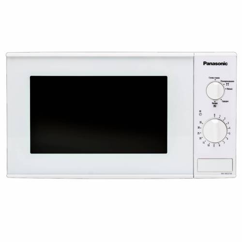 Микроволновка Panasonic NN-SM221WZPE — мощность 800 Вт, поворотные тактовые переключатели, удобное управление. Заказать онлайн