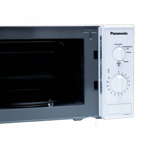 Микроволновая печь Panasonic NN-SM221WZPE — подсветка камеры, диаметр поддона 255 мм, подходит для дома и офиса. Заказать в Бишкеке