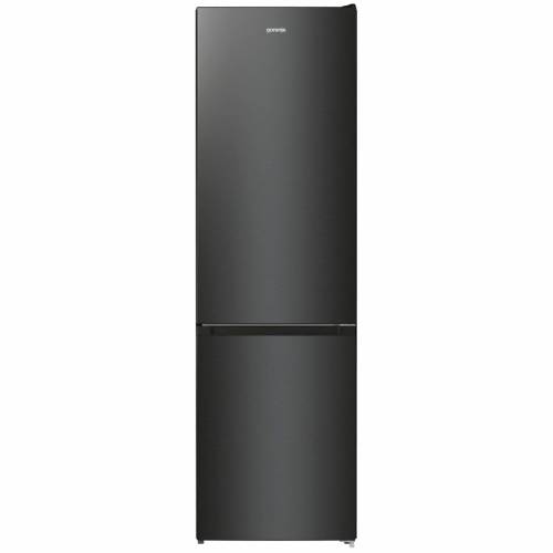 Холодильник Gorenje NRK6202EBXL4 — черный металл, стильный дизайн, купить в Бишкеке с доставкой