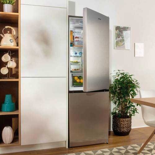 Gorenje NRK6202EXL4 — тихая работа (38 дБ), Slot-in для установки в нишу. Заказать в Бишкеке с доставкой.
