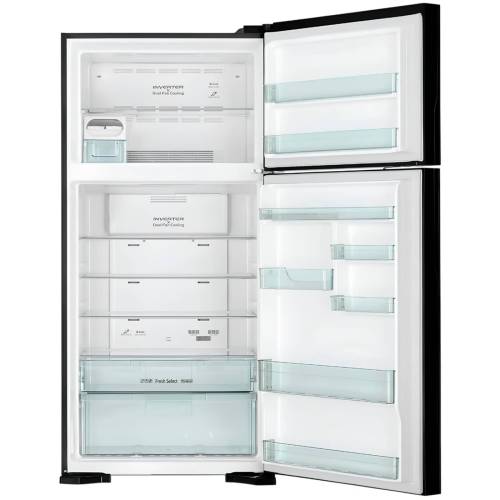 Холодильник Hitachi R-V 660 PUC7-1, 550 л, серебристый, с зоной Fresh Select — купить в Бишкеке