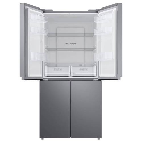 Samsung RF48A4000M9 — система Twin Cooling Plus обеспечивает независимое охлаждение камер и поддерживает оптимальную влажность для свежести продуктов