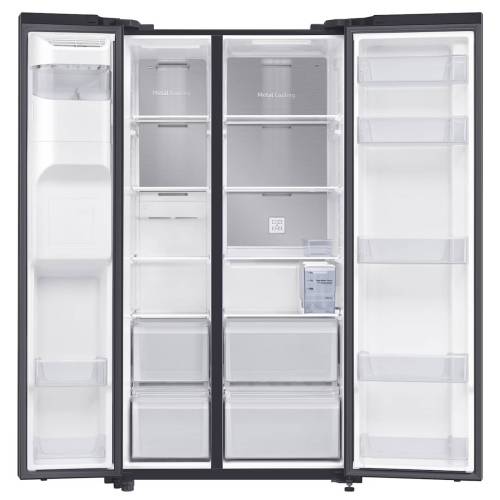 Samsung RS64R5331B4 — полезный объём 617 л обеспечивает удобное хранение большого запаса продуктов