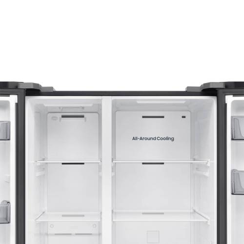 Samsung RS70F65Q1FWT — система охлаждения Mono Cooling поддерживает равномерную температуру и быстро восстанавливает холод