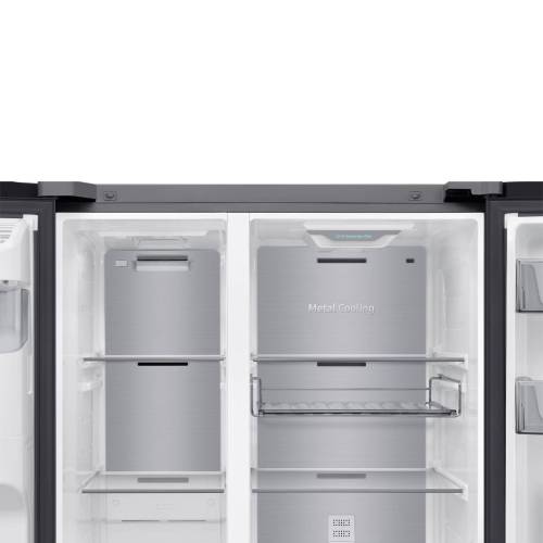 Samsung RS80F65J1FWT — система охлаждения Mono Cooling поддерживает стабильную температуру в обеих камерах