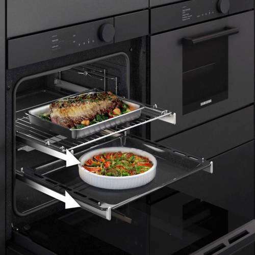 SAMSUNG NV75T9979CD/WT — термощуп для точного контроля приготовления и система Soft Close для плавного закрытия, купить онлайн в Бишкеке