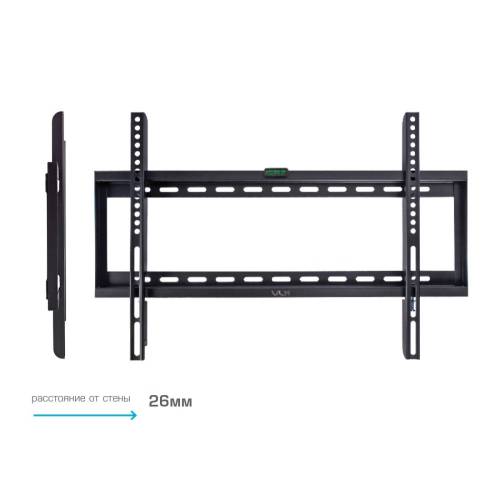 Настенный фиксированный кронштейн VLK Trento-31 Black — Регулировка: фиксированный — Onbir.kg Бишкек, Кыргызстан