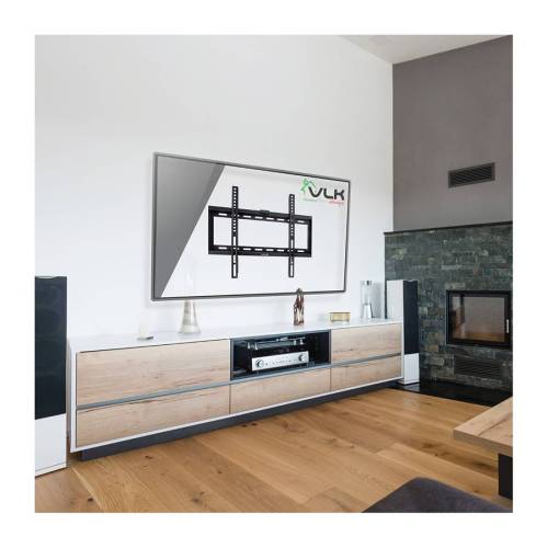 Настенный фиксированный кронштейн VLK Trento-33 Black — Назначение: для телевизоров — Onbir.kg Бишкек, Кыргызстан
