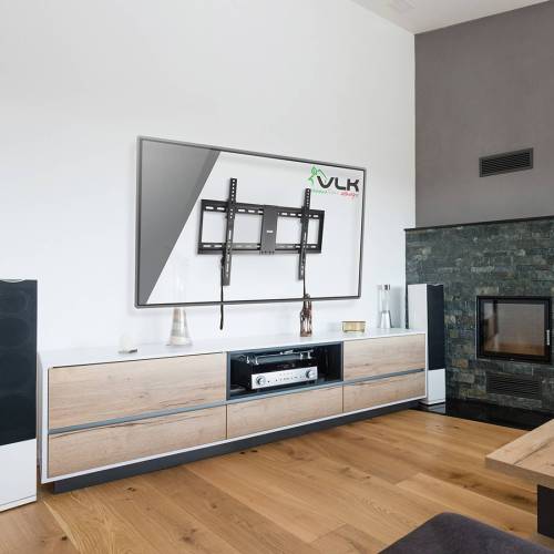 Настенный наклонный кронштейн VLK Trento-39 Black — Назначение: для телевизоров — Onbir.kg Бишкек, Кыргызстан