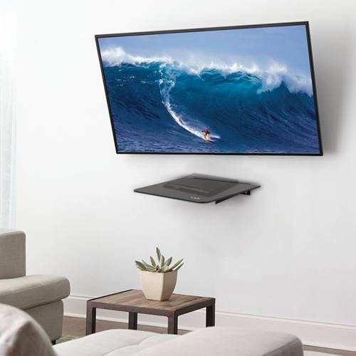 Полка для DVD и AV техники VLK Trento-71 black — Тип установки: настенный — Onbir.kg Бишкек, Кыргызстан