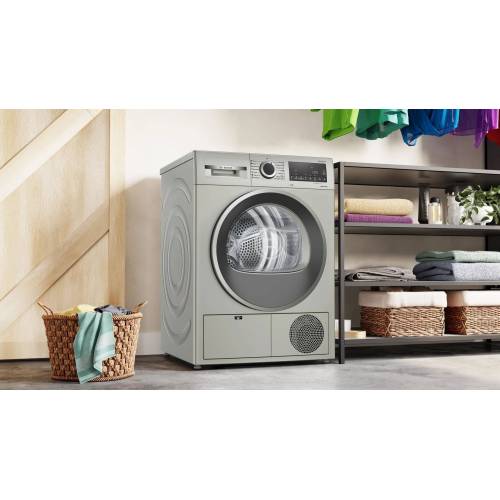 Bosch WQG1420XME — система AutoDry автоматически завершает цикл при нужной степени сухости